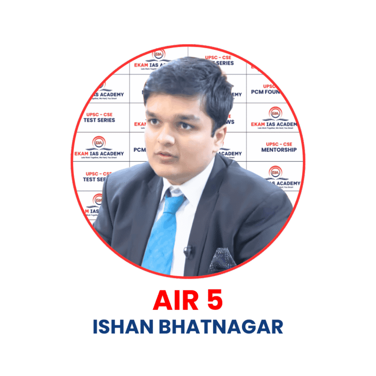 AIR-5 ISHAN BHATNAGAR